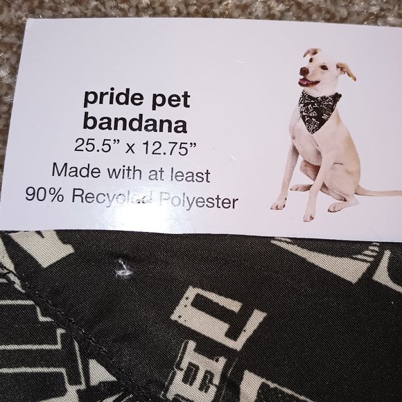NEW Pride Speak Up Sidefocal Dog Bandana - Picture 6 of 7